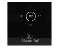 Mission Air Grzejnik konwektorowy NEAPOL 1200W WiFi Black - 1590304 - zdjęcie 4